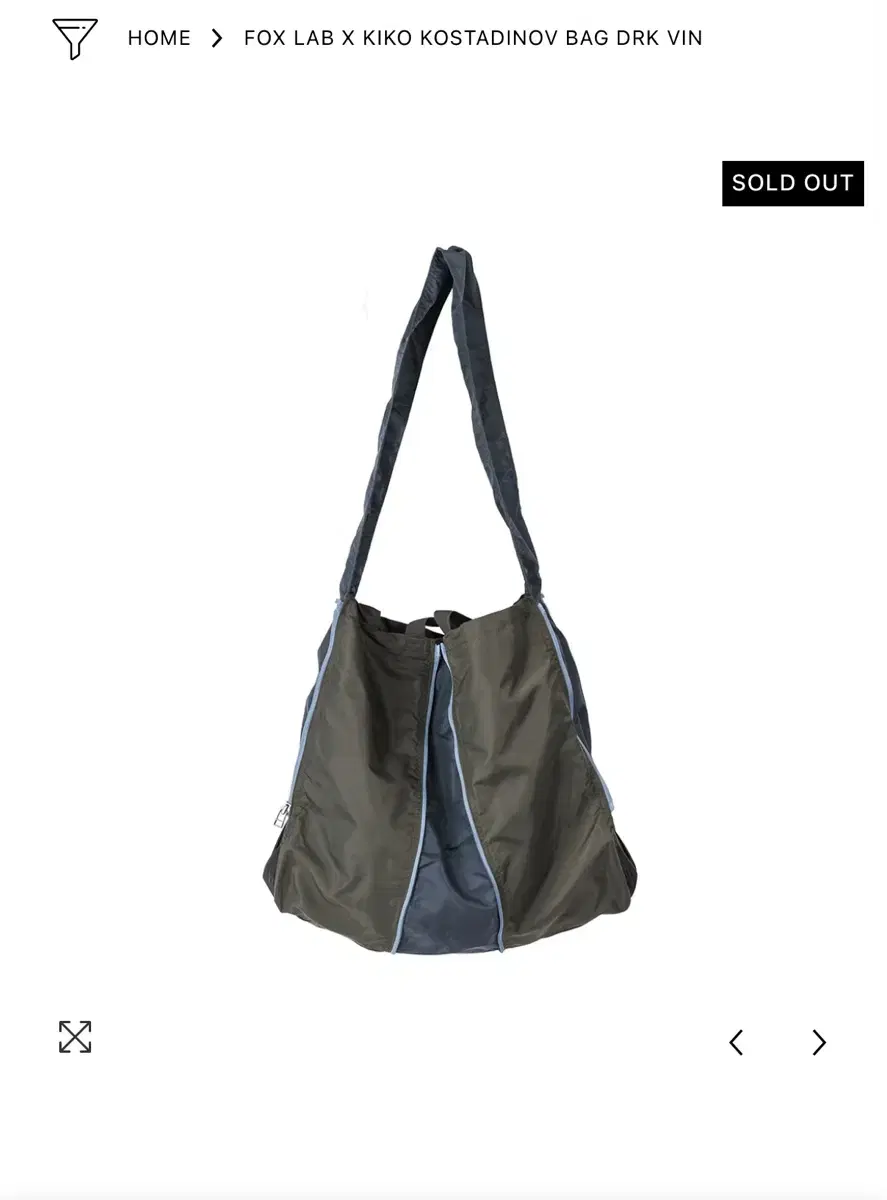 FOX LAB X KIKO KOSTADINOV BAG DRK VIN | 브랜드 중고거래